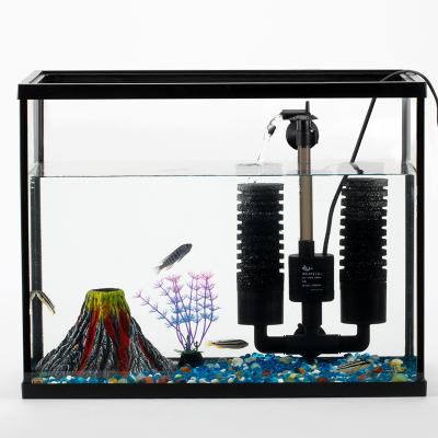 China Viable Hot Sales Aquarium Accessories Hang Style Sponge Filter Replaceable Aquarium Water Cleaning Tool for sale