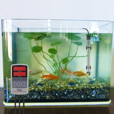 China Sustainable Hygger Titanium Heating Rod Aquarium Heater with Digital Display Controller for sale