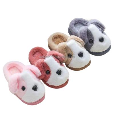 China Anti-Slippery Premium Quality Cute animal Anti slip sole Winter Warm Plush Cotton Slippers Home for women indoor for sale