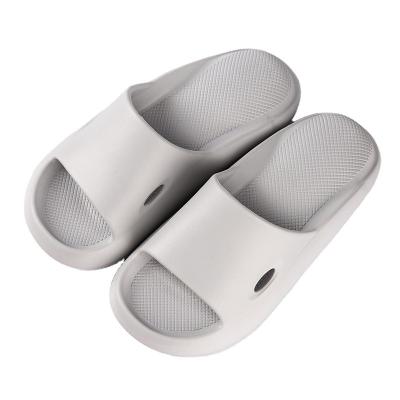 China Fashion Trend Unisex Thick Platform OEM Custom Summer Beach Eva Soft Sole Slide Sandals Men Ladies Indoor Bathroom Anti-slip slipper Shoes for sale