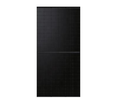 China All black half cuts solar panel 370w 120cells with good price 166mmx166mm for sale