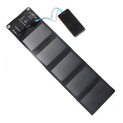 China Electronics~10W Smart Foldable Solar Charger 5V USB Output Devices Portable Solar Panel Charger 158.75mmx158.75mm for sale