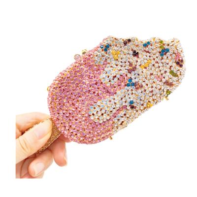 China Hip Hop Novelty Designer Handbags Women Mini Popsicle Flavor Evening Bags Ice Cream Grabs Wedding Party Purses for sale