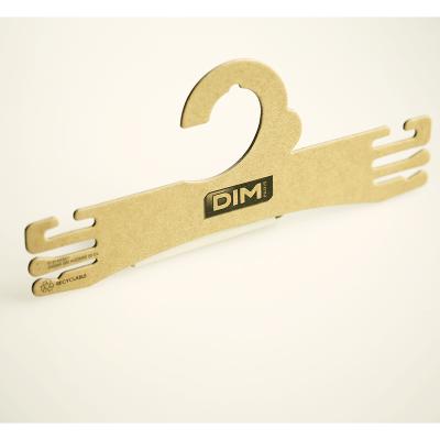 China CLASSIC Custom Wholesale Durable Brown Cardboard Kraft Paper Hanger For Packaging for sale