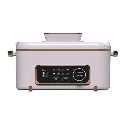 China HOTSY New Simple Fancy Hot Pot Stove Mini Easy Electric Hot Pot Grill Food Heater for sale