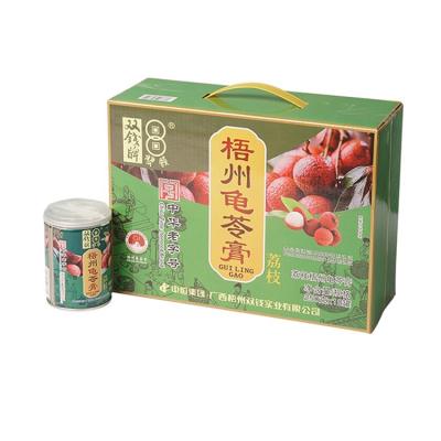 China Nutritious 2023 Lychee Flavor Guilinggao Pudding Low Fat Delicious Instant 250g For Kids for sale