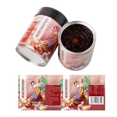 China Delicious Delicious Healthy Nutritious Natural Ingredients New Products Replenish Oats Bean Lotus Seed Grass Red Jelly for sale