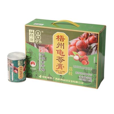 China 2023 Healthy Traditional Chinese Delicious Nutritious Snack In Lychee Herbal Jelly For Children Flavor Guilinggao for sale