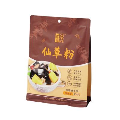 China Nutritious Instant 510g*16bags/Factory Direct Selling Bean Jelly Powder Grass Jelly Putting Black Ctn Powder For Dessert for sale