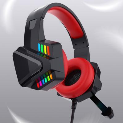 China High Quality Mobile Gaming Earphone Gaming Headset Noise Canceling Longevity Gaming Headset Adjustable Comfortable Earbuds With MIC LED Light for sale