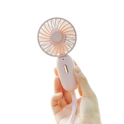 China Small Hotel Fan USB Electric Fan Dormitory Desk Handshake Mini Small Student Handheld Rechargeable Portable Noise Small for sale