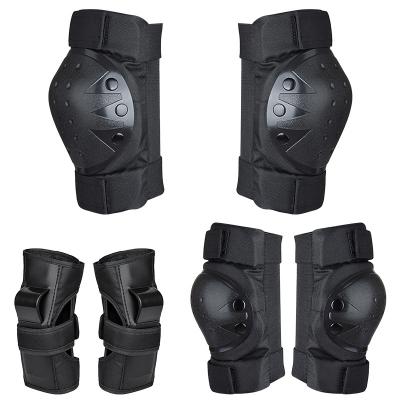 China 6pcs Adult Kids Children Adults Protector Set Wrist Guard Skateboard Protective Gear Knee Protector Elbow Support For Skating Riding Recycling for sale