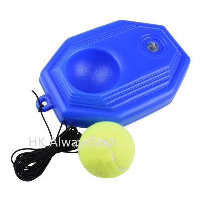 China Bounce Around 1.3M Wholesale Portable Tennis Training Equipment Products Set Core Bounce Tennis Trainer With Rope for sale