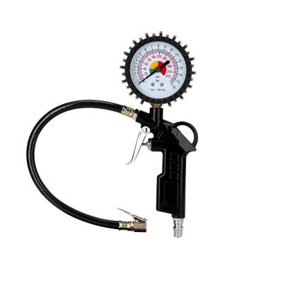 China Automobile Tire Pressure Filling Durable Auto Tire Air Inflating Gun Digital Tire Inflator Digital Tire Pressure Gauge 24.2*7.5*3cm (mm) for sale