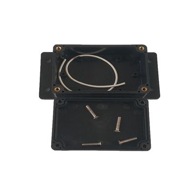 China Outdoor Black 100*68*50mm Waterproof Electronic Junction Box for sale