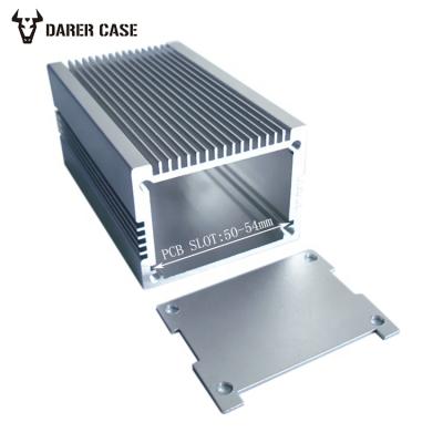 China 60*45mm Aluminum Electronic Extrusion DAE019 Profiles For Installing 60*45mm*Random Circuit Board for sale