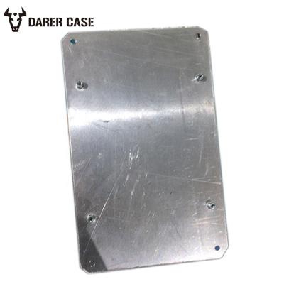 China Hardware 337*263*86mm Electronic Amplifier DAM041 Outer Aluminum Box/Case/Wrap With Metal Plate for sale