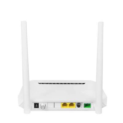 China Strong compatibility Customized gpon epon onu Wifi Modem English Firmware 1Ge 1Fe Wifi Catv XPON Onu for sale