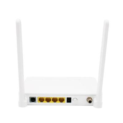 China Strong compatibility Wireless Fiber 5dbi XPON onu 1GE+3FE+CATV+ POTS+WIFI gpon epon ONT for sale