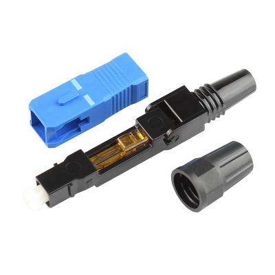 China FTTH FTTxFTTB Network Free sample Fiber Optic Quick Conector Splice Fast Connector SC UPC for sale