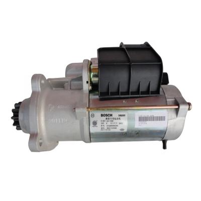 China Sinotruk HOWO Spare Parts Output Starter Motor (11 Teeth) 612600090293 480*210*185MM for sale