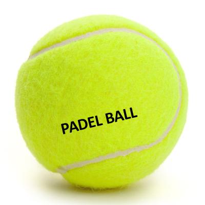 China Spain Padel Ball 45% Wool Tennis Ball High Quality Custom Logo Padel Tennis Ball Professional Padel Game Ball for sale