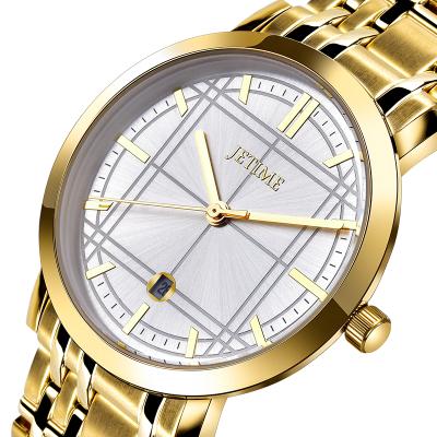 China Newest 2022 Auto Date High-End Premium Digital Quartz Wrist Watches Women Men Jewelry Wrist Band Watch for sale