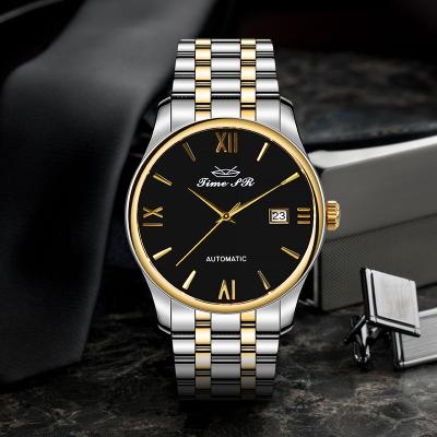 China Water Resistant Logo Automatic Men Mechanical Watches Custom Made High Quality for sale