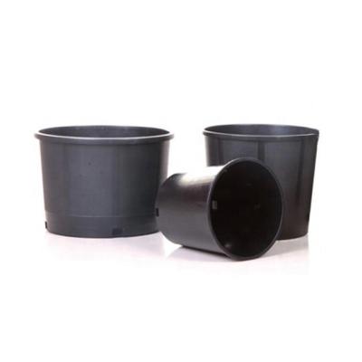 China Wholesale High Quality CLASSIC Round Outdoor Plastic Flower Pots Nursery Flower Pot for Garden Sturdy and Durable for sale