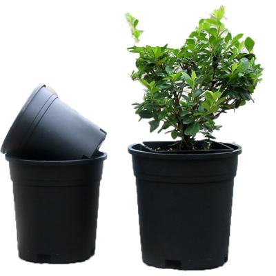 China CLASSIC Honest Supplier Wholesale High Quality Round Outdoor Flower Pots Nursery Plastic Flower Pots For Garden for sale