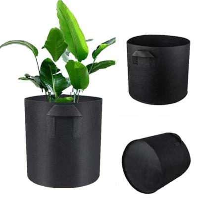 China Eco-Friendly Recycle Rourke Wholesale 7 Gallon Non Woven Thickened Grow Bag Best Price for sale