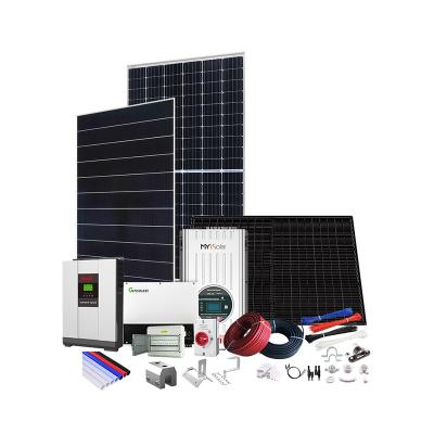 China Home how to install commercial 30kw 35kw 40kw 45kw 50kw complete grid tied solar power system for home industrial buildings for sale