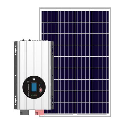 China Home 3000KW 220V Off-Grid 100Ah 12V Gel Battery Solar Power Generator for Electric Devices for sale