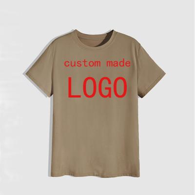 China Customizable Printing Anti-wrinkle Mens Clothing Cotton T-shirt Streetwear T-shirts Customizable Printing Plain Tops Shirt for sale