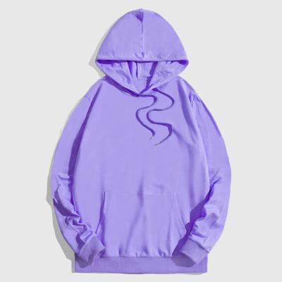 China Wholesale Blank Anti-shrink Version Mens Hoodies and Sweatshirts Pure Color Pullover Custom Your Brand LOGO Graphic Hoodie for sale