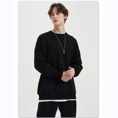 China Wholesale High Quality Empty Version Crewneck Sweatshirts Anti-pilling Men's Long Sleeve Single Top for sale