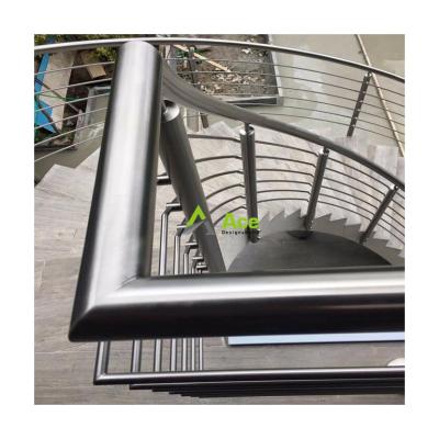 China Modern Indoor Stairs Fencing Stainless Steel Balcony Railing Stainless Steel Railing for sale