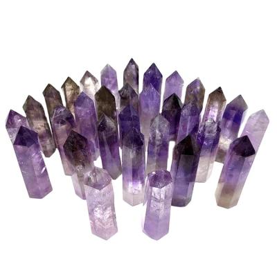 China China Sale Of High Quality Amethyst Processing Standard Amethyst Point To Point for sale