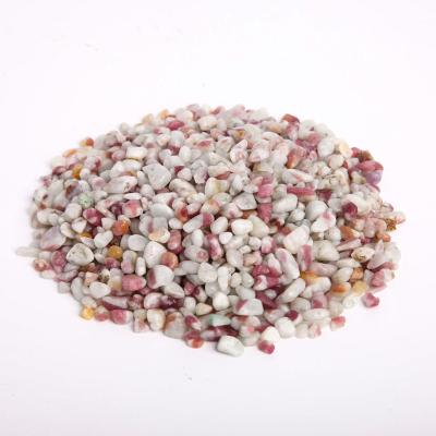 China Hot Wholesale Natural Pink Tourmaline Crystal Chips From China For Decoration for sale