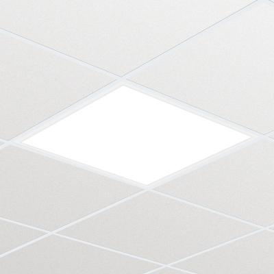 China Aluminum profile+PC Cover Factory Grill Light 600x600 Integrated Flat Panel Suspended Ceiling 60x60led Office Light 300x300 Embedded Panel Light for sale