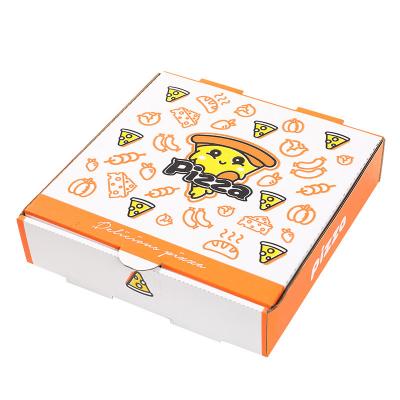 China Custom Boxes Optical Printing Herolion Wrapping Paper Caixa De Pizza 35cm for sale