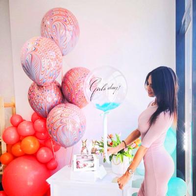 China Toy Wedding Party Peacock Balloon promotional 18 inch peacock feather design latex balloon happy birthday party latex balloon for sale