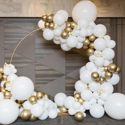 China White Balloon Garland Arch Valentine's Day Promotional Decoration Toy Wedding Party Supplies Latex Kit for sale