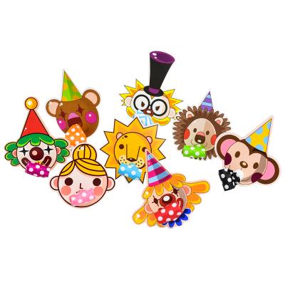 China Festival Decoration 10Pcs/lot Cartoon Pirate Theme Children's Little Whistle Party Pirate Blowing Dragon Blowout for sale