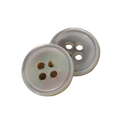 China Real trochus viable shell button for shirt for sale