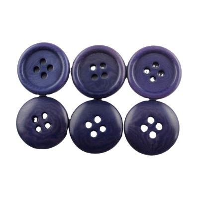 China Viable high quality colorful corozo nut costume shirt buttons with 4 holes for sale