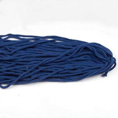 China Sustainable Manufacturers Wholesale Colorful Cotton Rope For Garment for sale