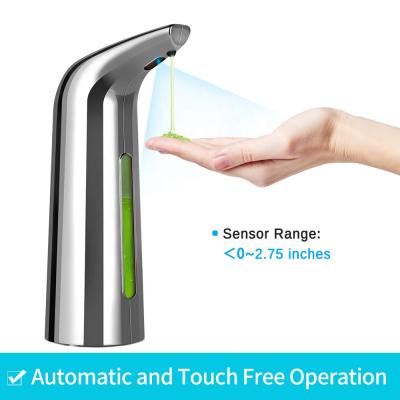 China Double Automatic Soap Dispenser Professional Square Glass Soap Dispenser Jet for sale