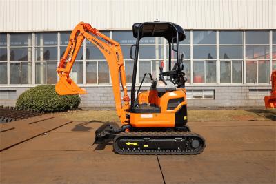 China China Lonking CDM6016 hydraulic mini excavator kubota engine  with operating weight 1700kg for sale