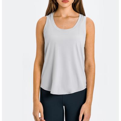 China 2022 New Design Breathable Long Best Quality Breathable Yoga Tank Top for sale